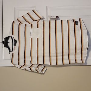 Distortion Men's  Striped Shirt.  Small